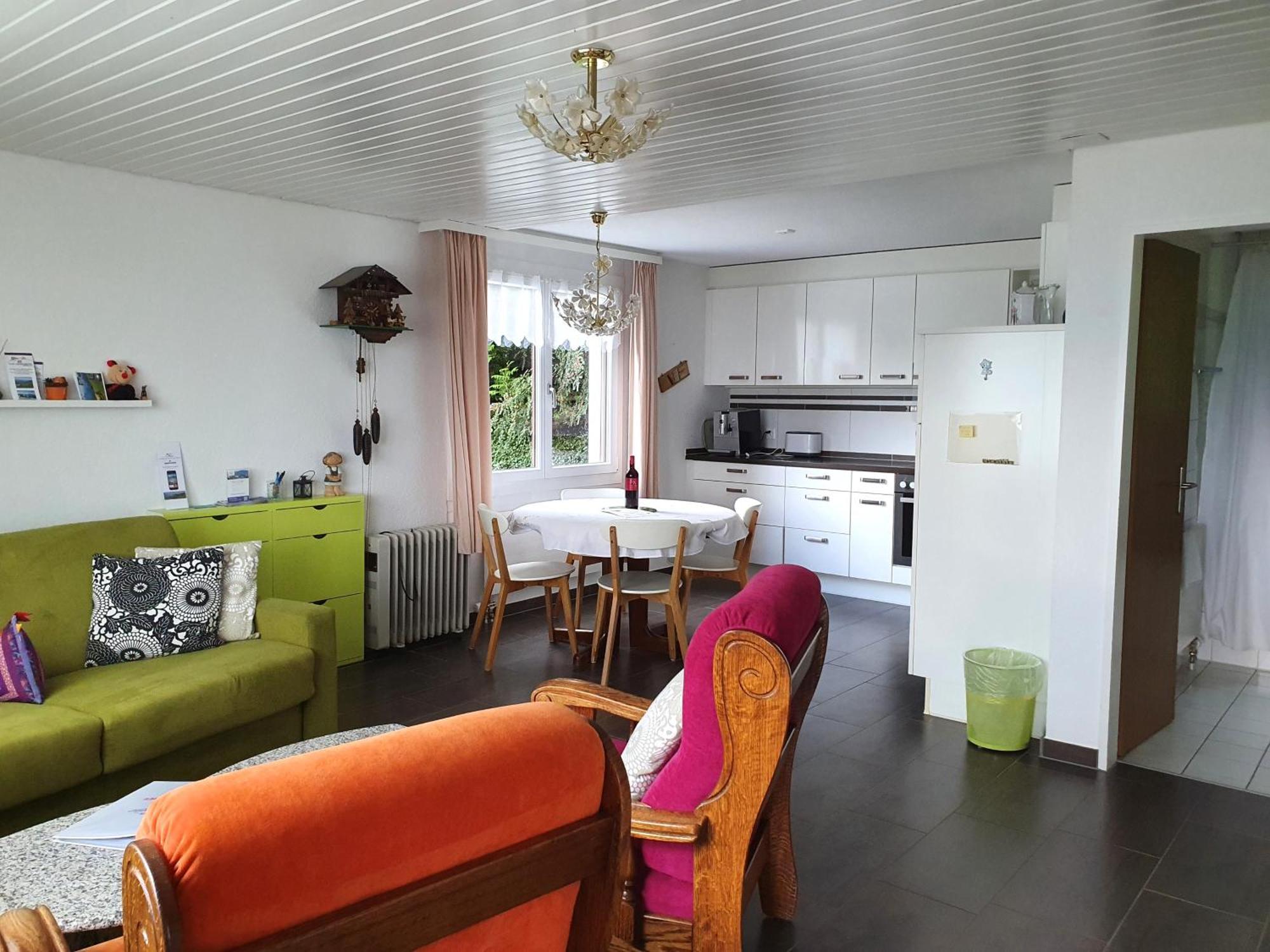 Elfe-Apartments Ferienmietwohnungen Emmetten Szoba fotó