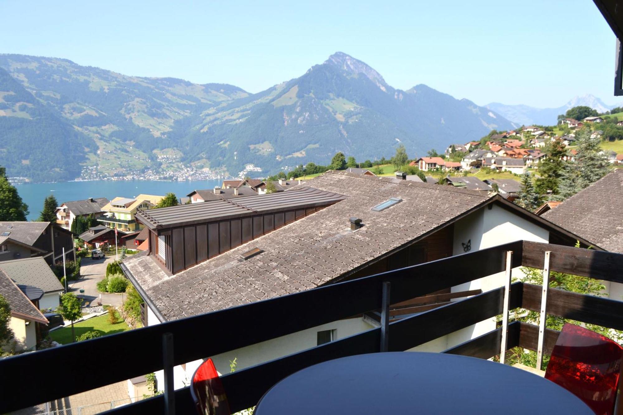 Elfe-Apartments Ferienmietwohnungen Emmetten Szoba fotó